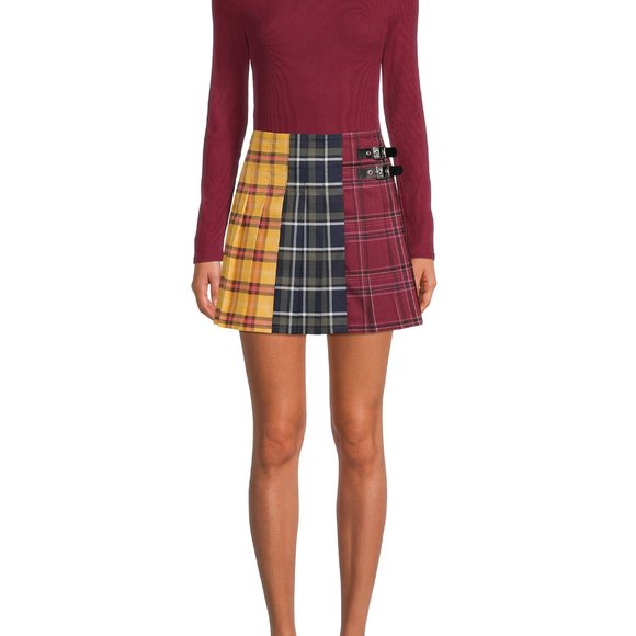 Girl's Pleated Mini Skirt - Picture 3 of 3